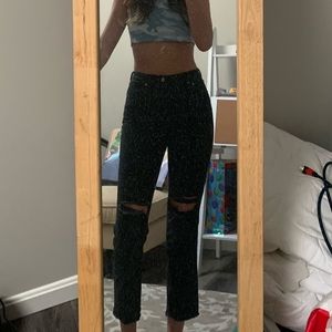 Abercrombie ultra high rise ankle straights!